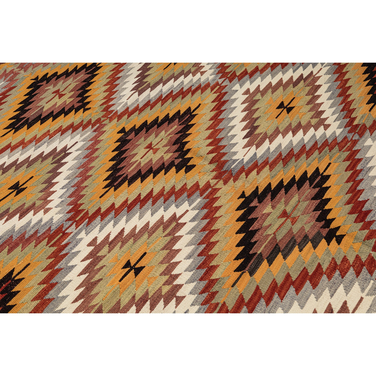 Derakur - (6'1'' x 10') Vintage Turkish Kilim