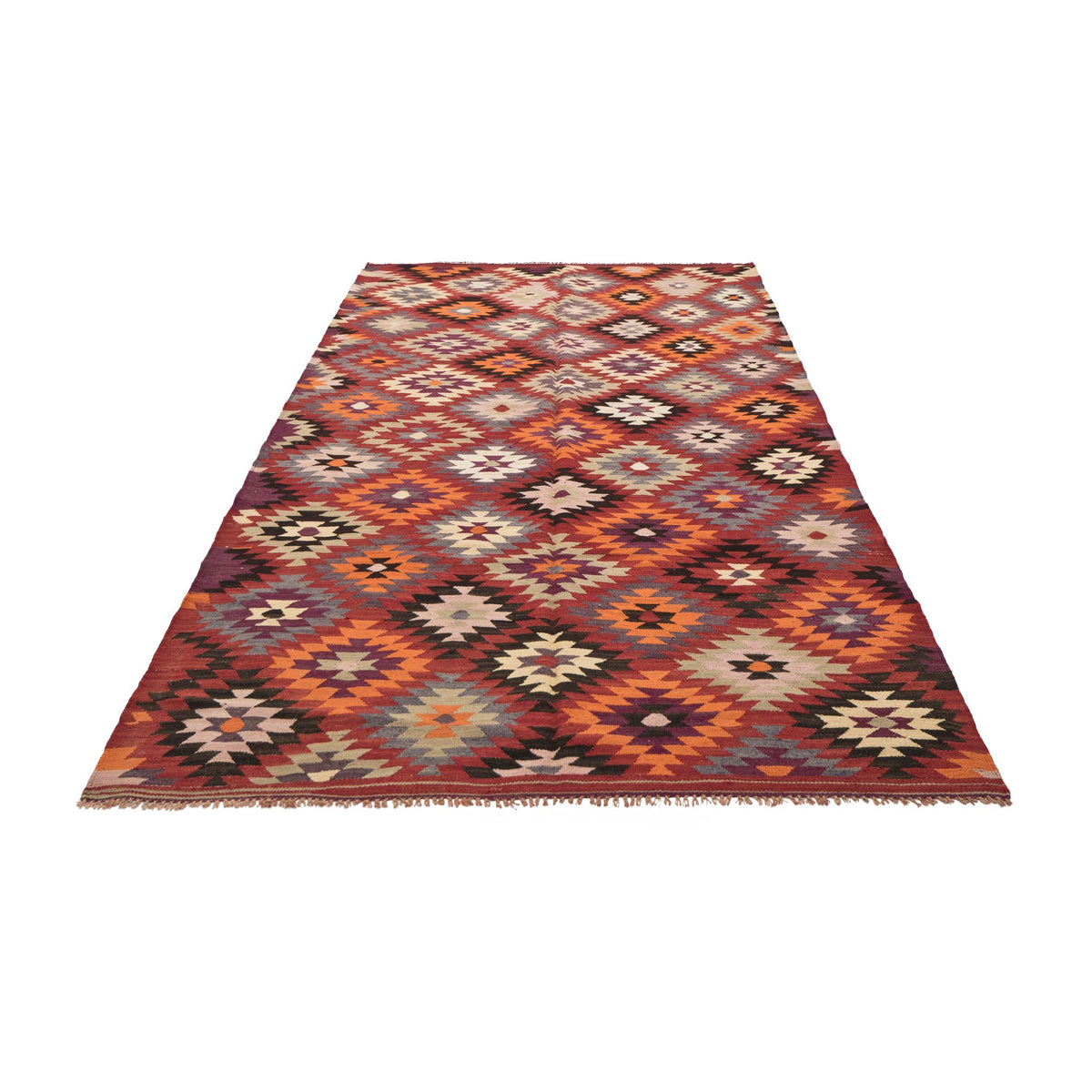 Nakolia - (5'1" x 8'9") Vintage Turkish Kilim