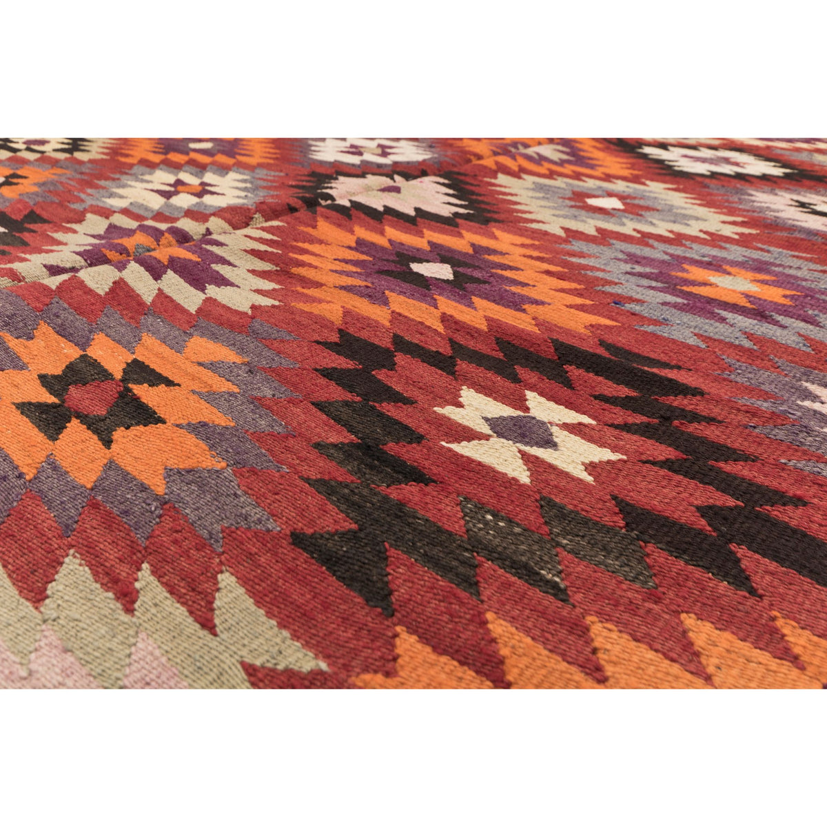 Nakolia - (5'1" x 8'9") Vintage Turkish Kilim