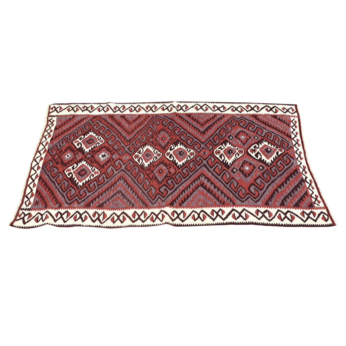 Vastauna - (5'5'' x 2'10'') Vintage Turkish Kilim