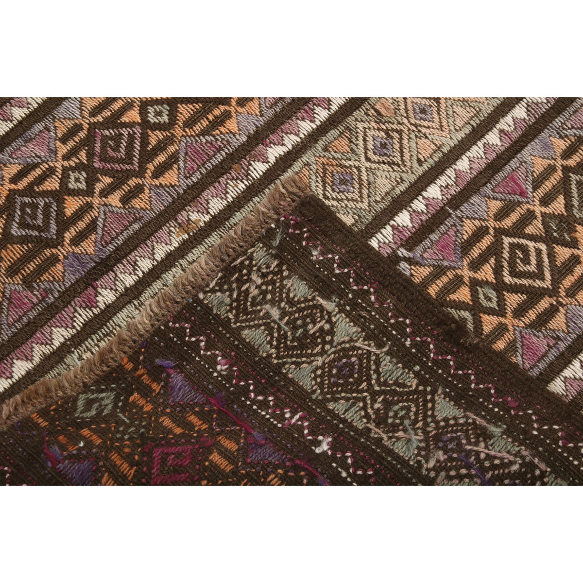 Novoselim - (4'7" x 7'6") Vintage Turkish Kilim