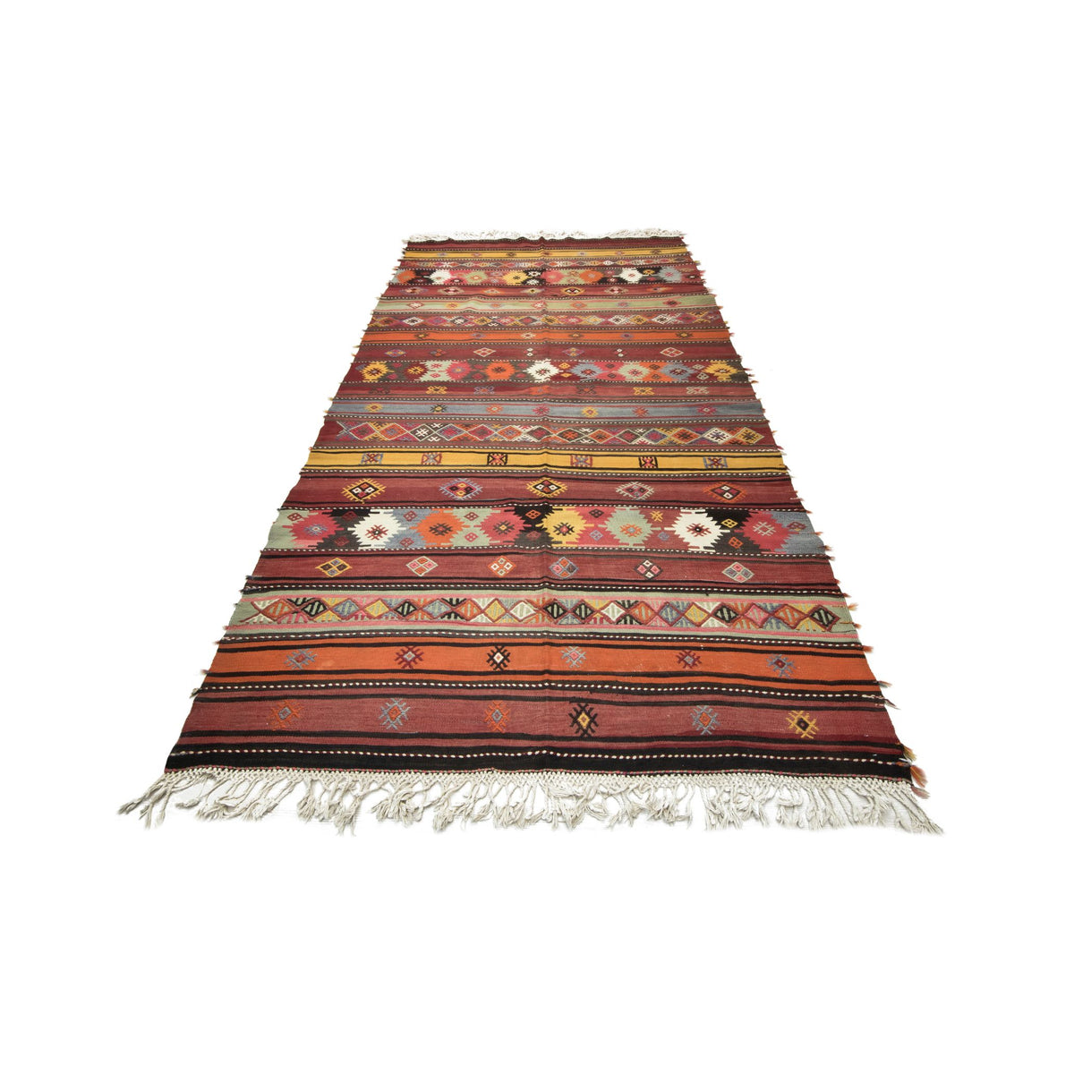 Erdemsah - (5'9'' x 10'2'') Vintage Turkish Kilim