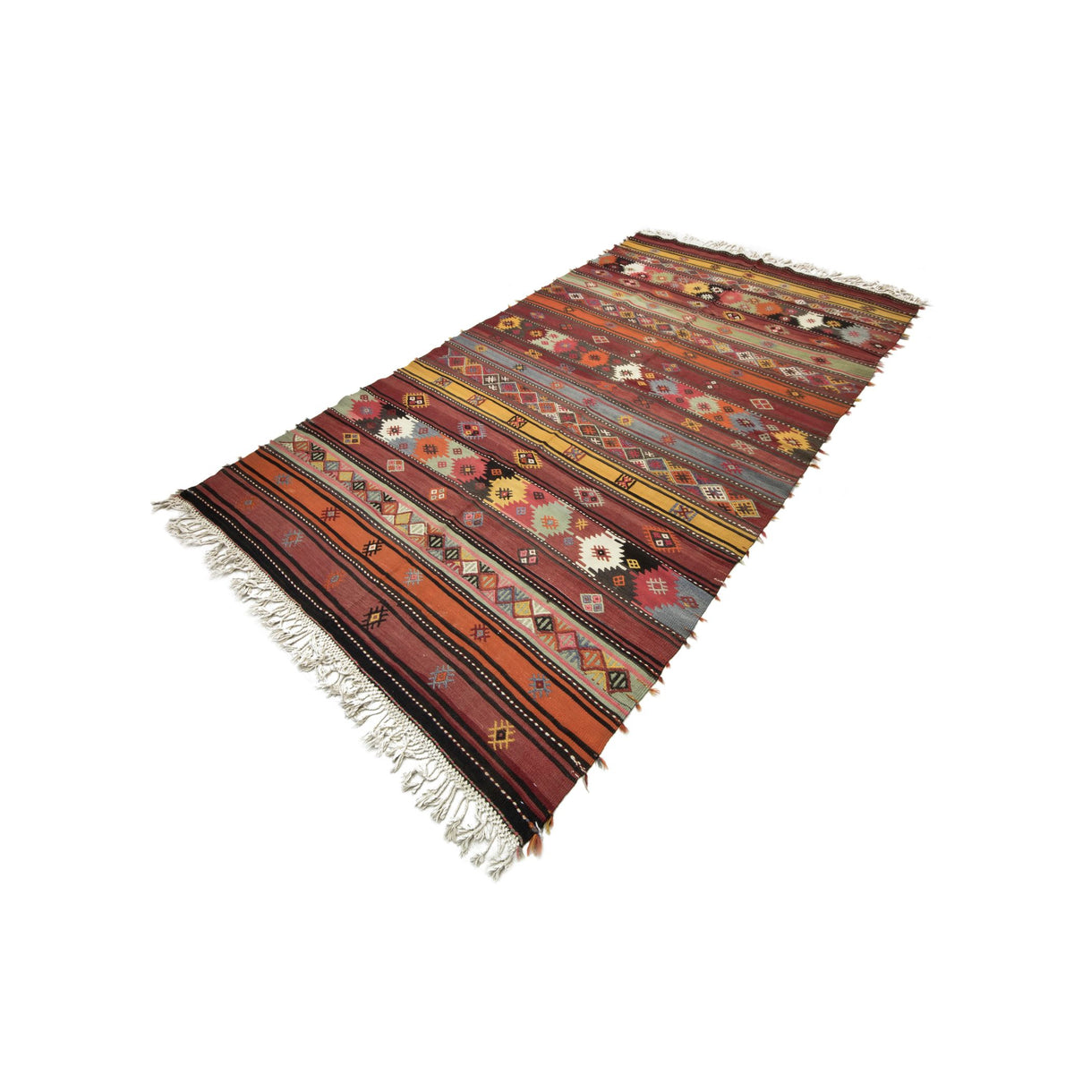 Erdemsah - (5'9'' x 10'2'') Vintage Turkish Kilim