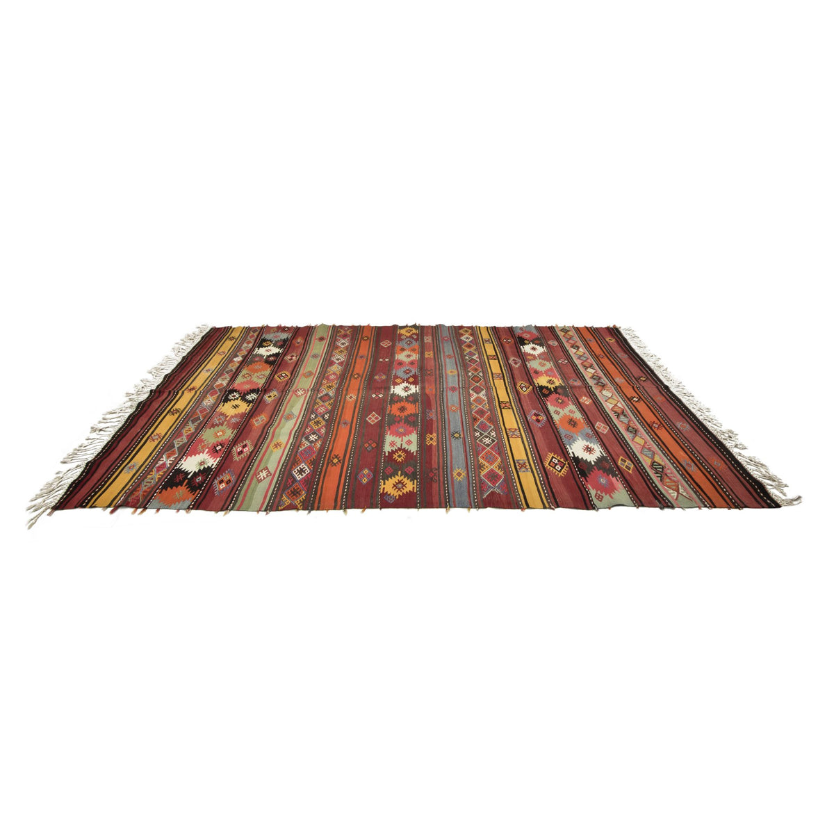 Erdemsah - (5'9'' x 10'2'') Vintage Turkish Kilim