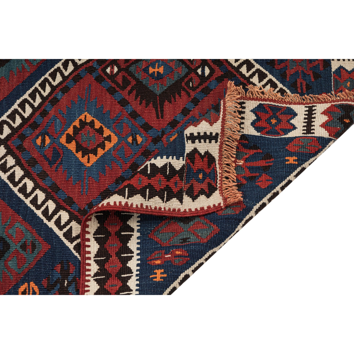 Tirimsad - (2'11''x 7'6'') Vintage Turkish Kilim