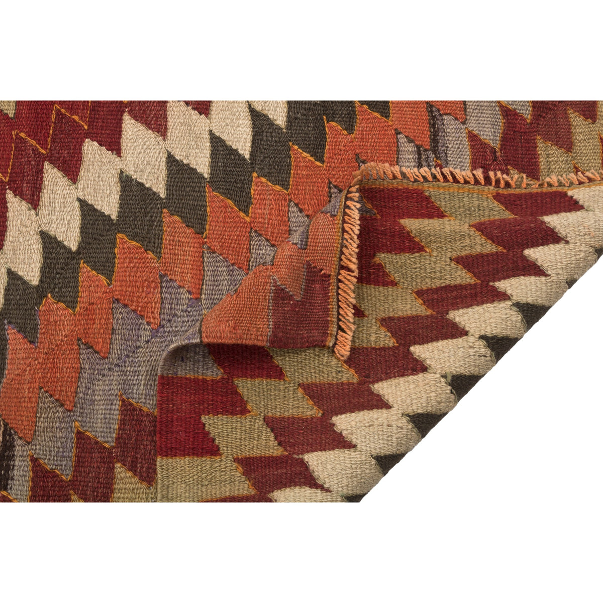 Nasturi - (5'11'' x 10'2'') Vintage Turkish Kilim