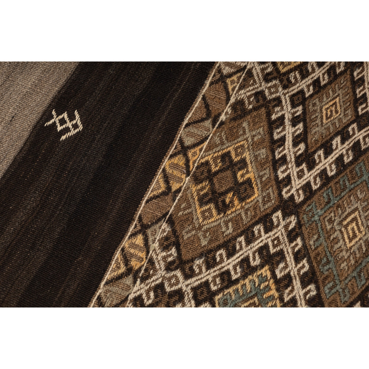 Pasinla - (3'10''x 5'8'') Vintage Turkish Kilim