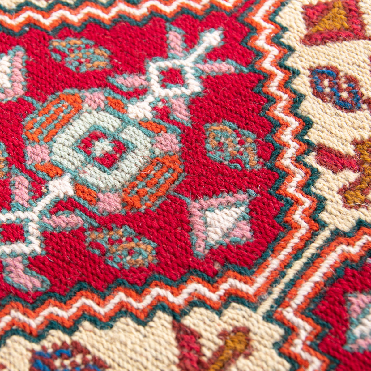 Gokabad - (6'10" x 9'9") Vintage Turkish Kilim