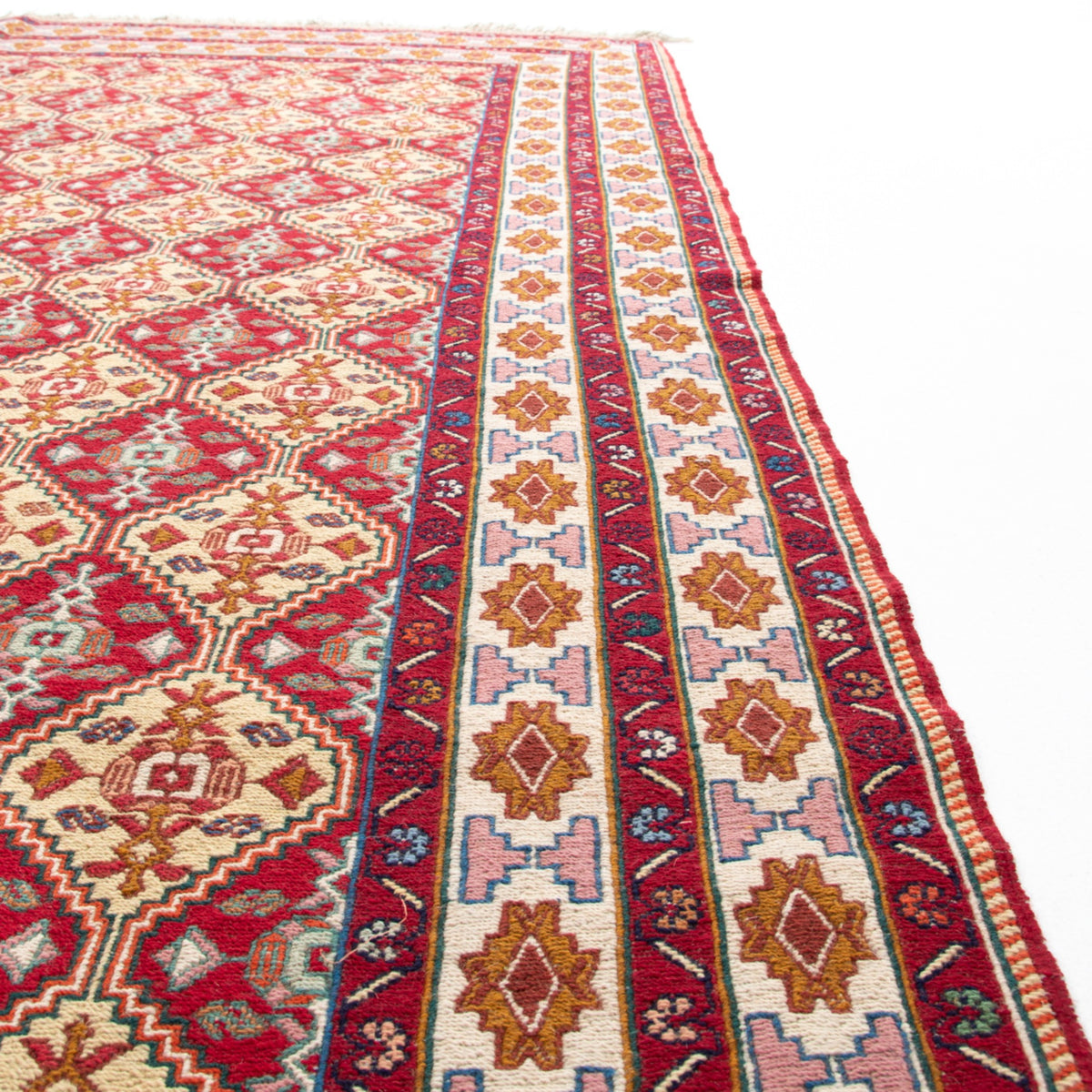 Gokabad - (6'10" x 9'9") Vintage Turkish Kilim