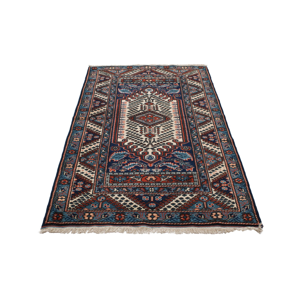 Beioba - (3'6" x 6'5") Anatolian Turkish Rug