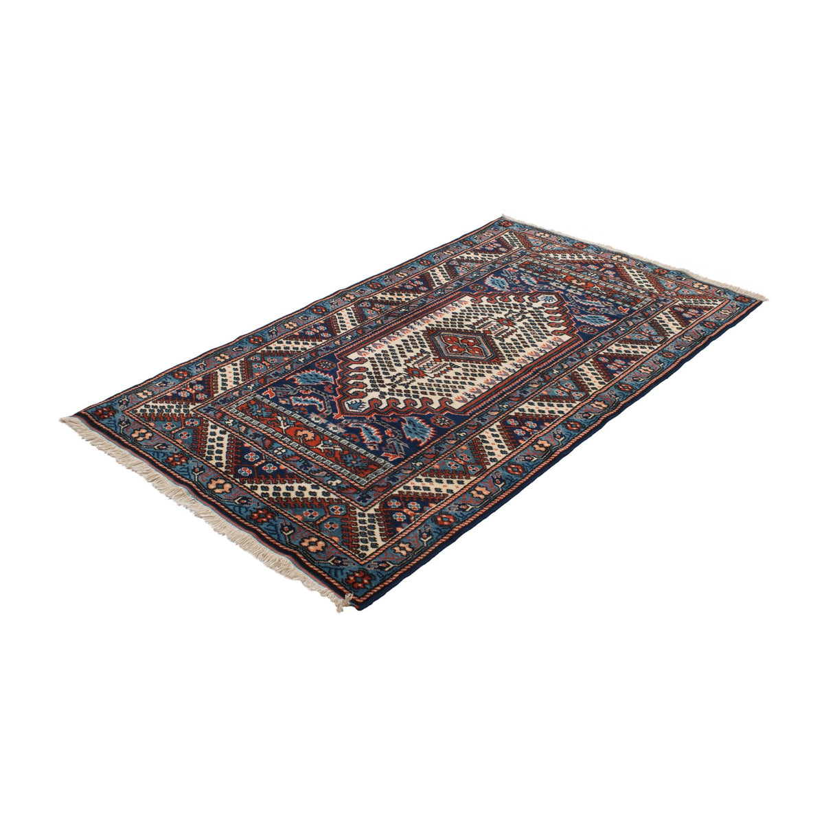 Beioba - (3'6" x 6'5") Anatolian Turkish Rug