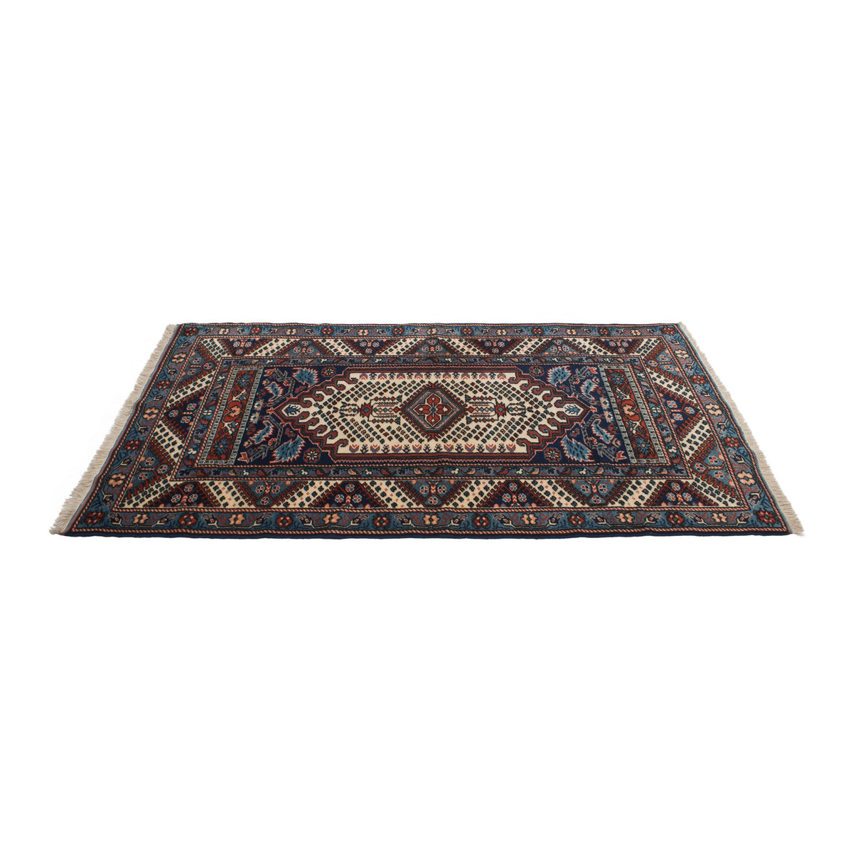 Beioba - (3'6" x 6'5") Anatolian Turkish Rug