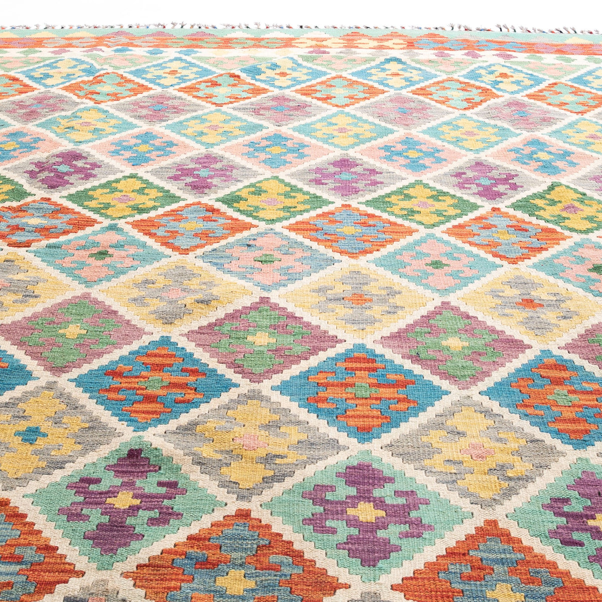 Loralai - (10'3'' x 16'2'') Vintage Turkish Kilim