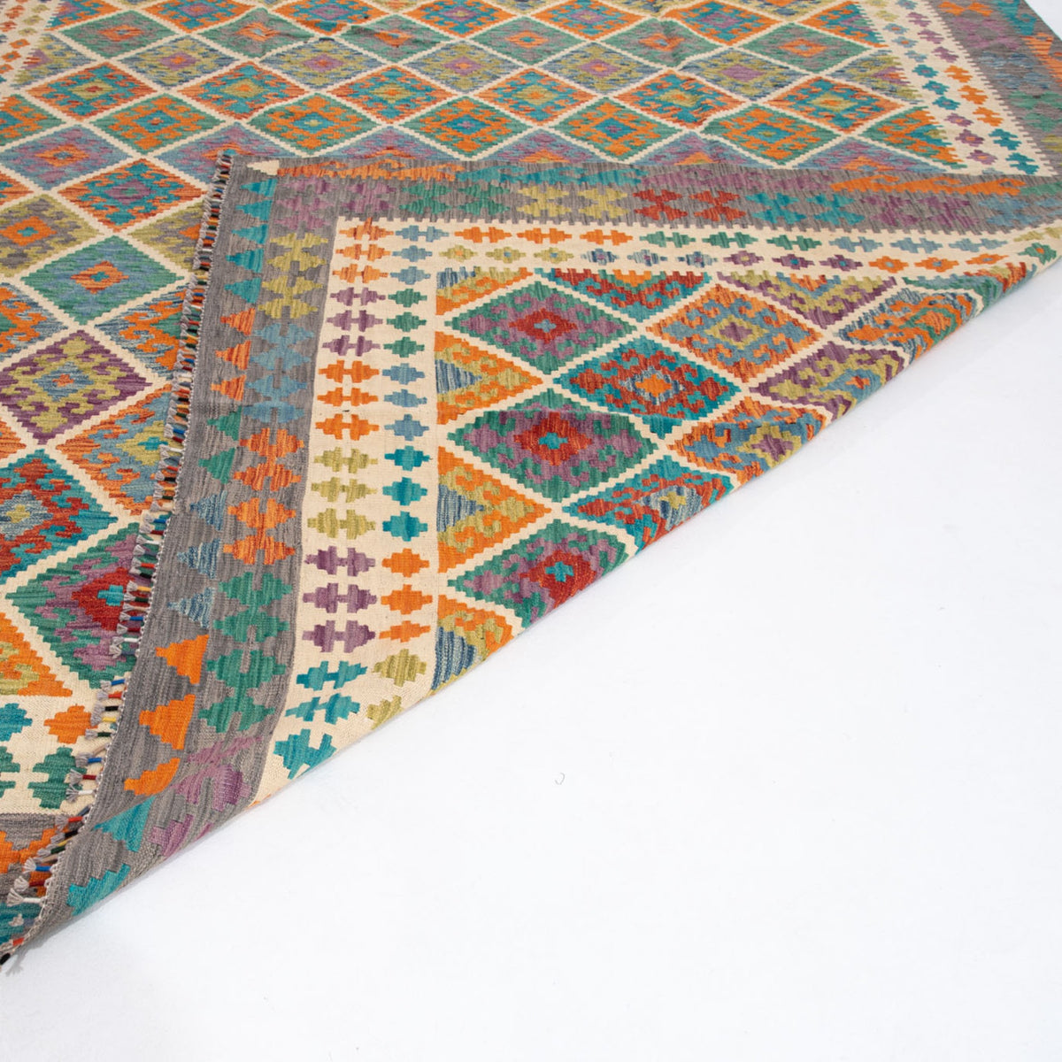 Divalan - (10' x 16'4'') Vintage Turkish Kilim