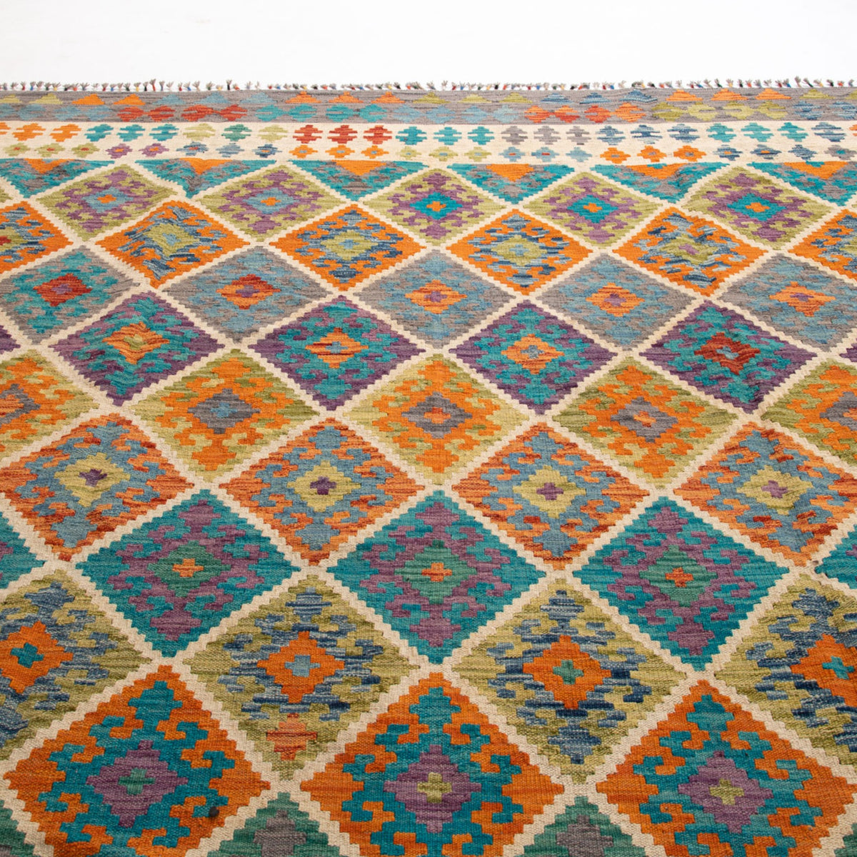 Divalan - (10' x 16'4'') Vintage Turkish Kilim