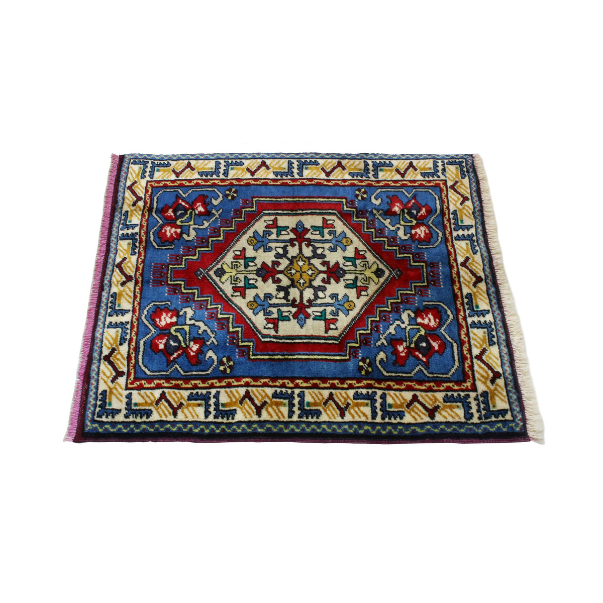 Arakliya - (2'4" x 2'4") Anatolian Turkish Rug