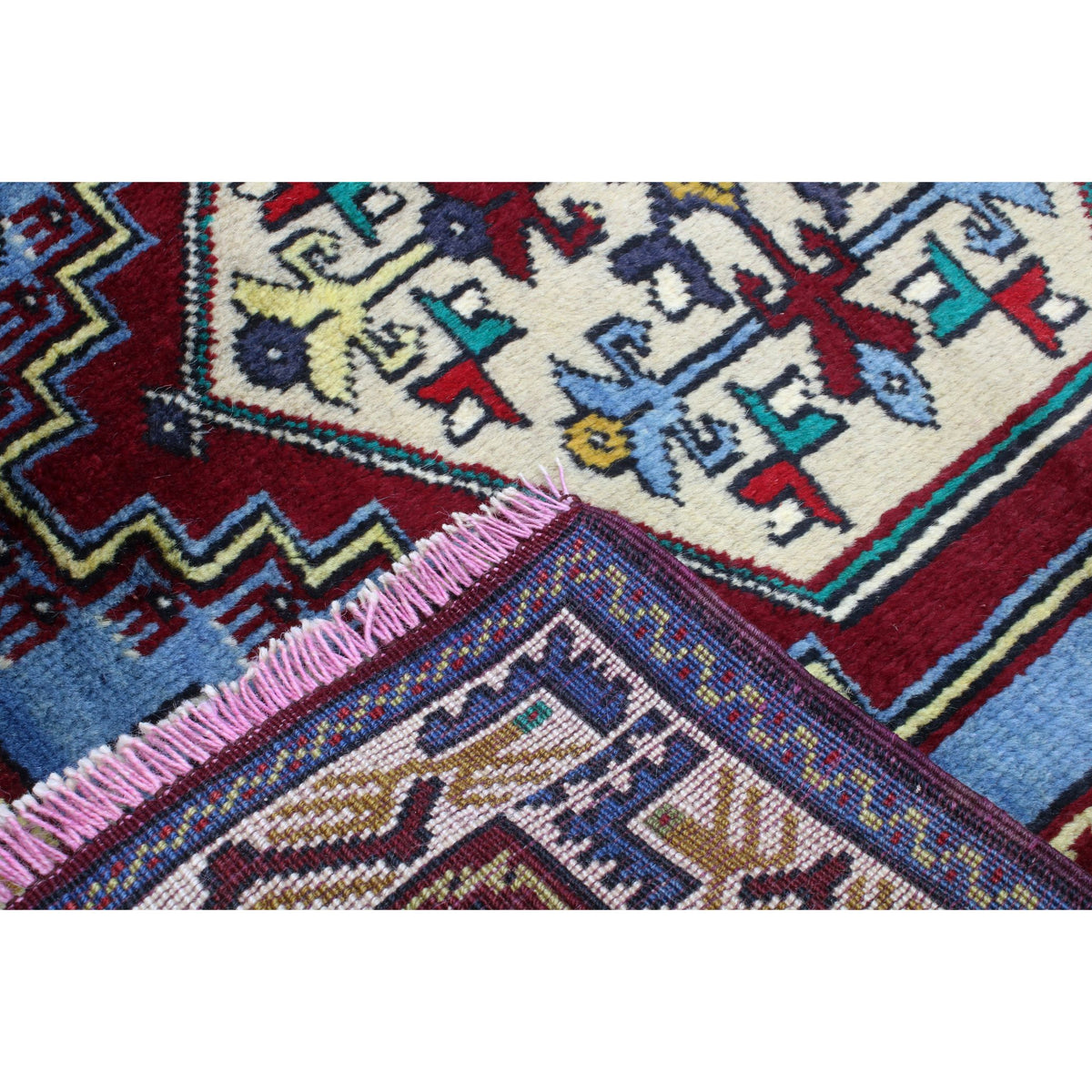 Herakliya - (2'4" x 2'5") Anatolia Turkish Rug