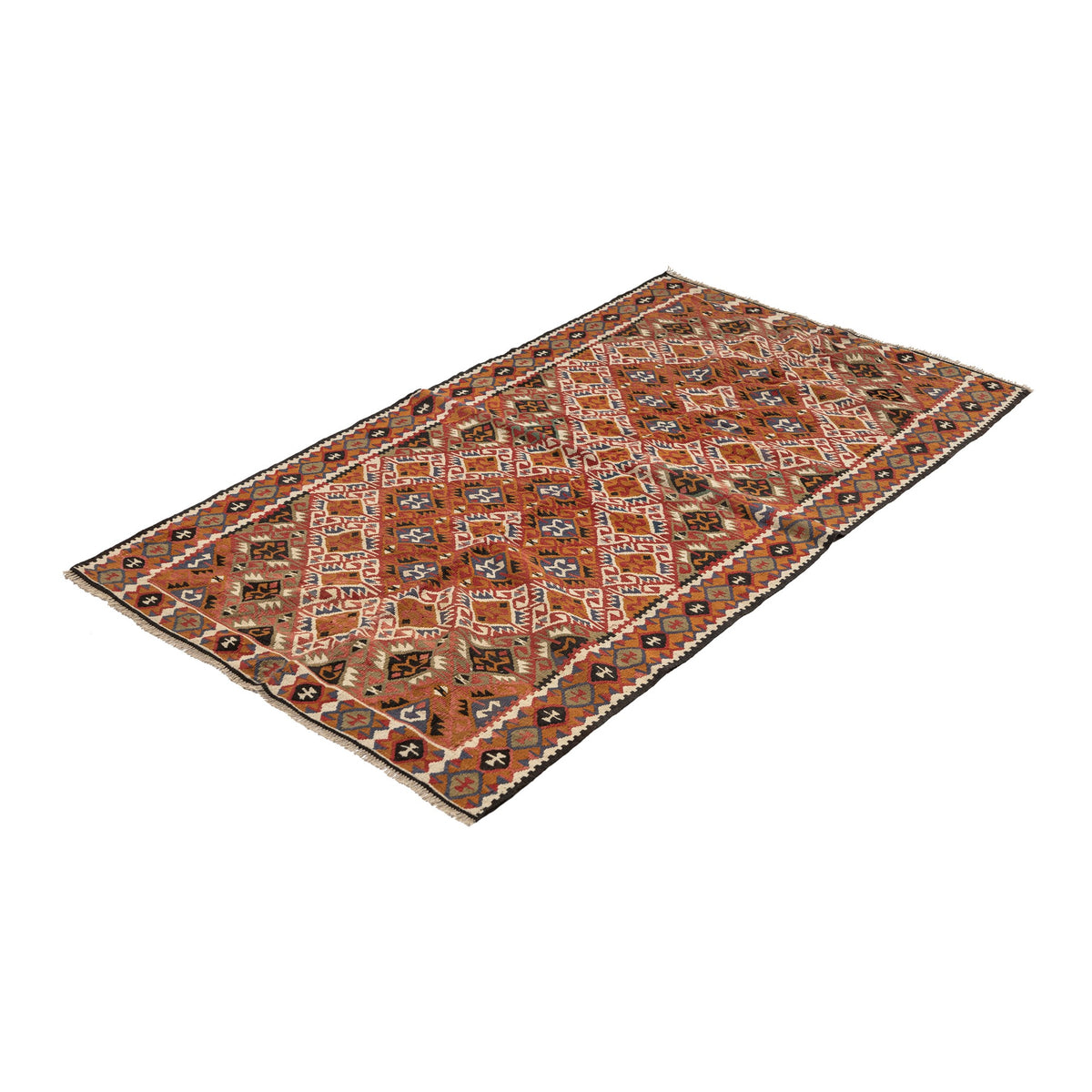 Slaica - (3'4'' x 5'12'') Vintage Turkish Kilim