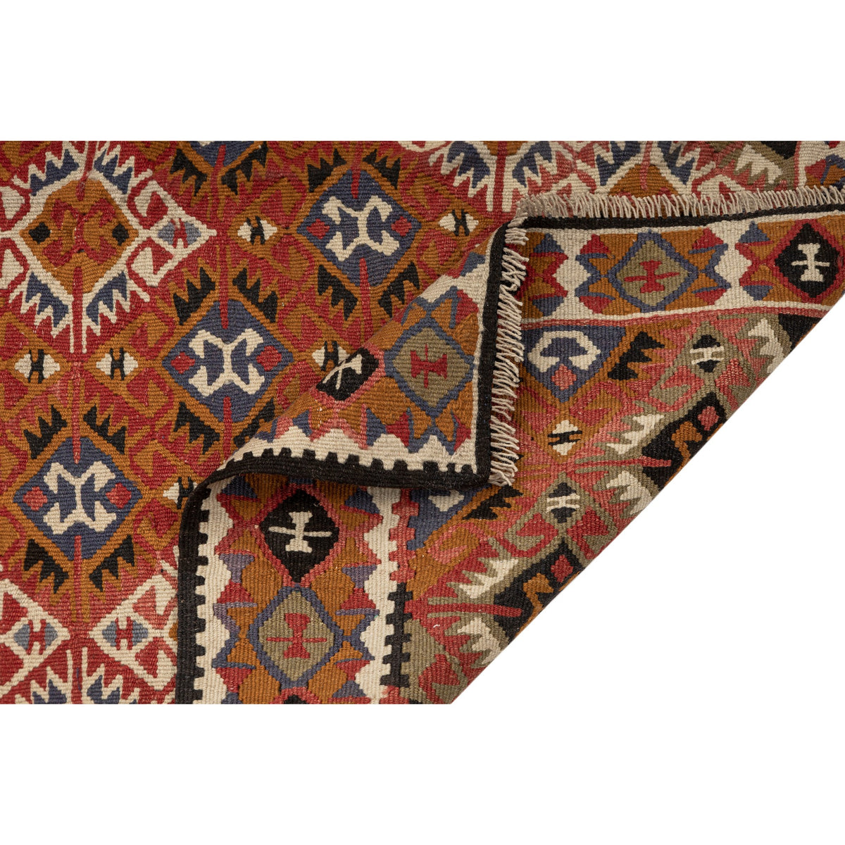 Slaica - (3'4'' x 5'12'') Vintage Turkish Kilim