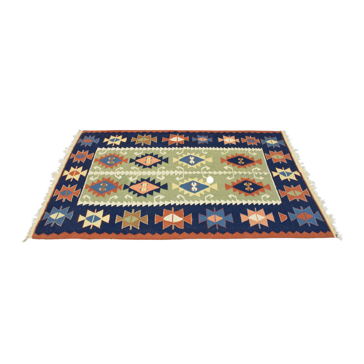 Padianda - (3'7'' x 5'6'') Vintage Turkish Kilim