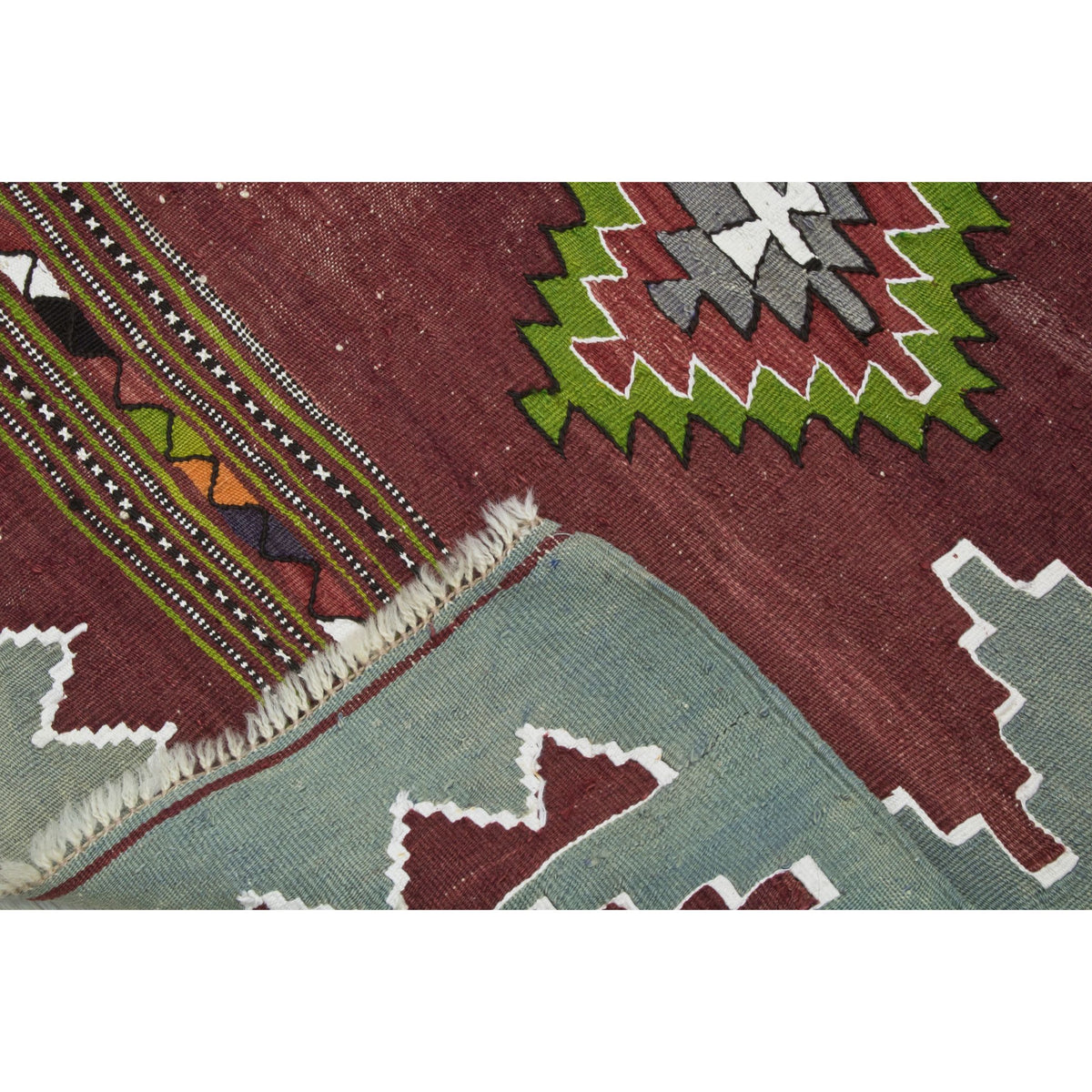 Emrudabad - (4'11'' x 6'11'') Vintage Turkish Kilim