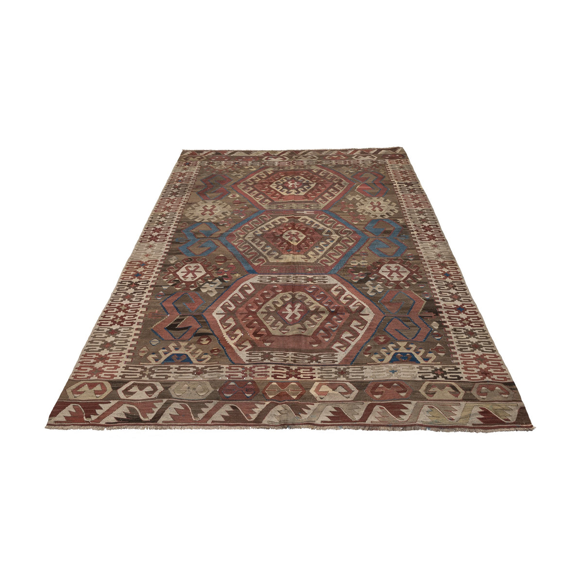 Semsana - (5'3''x 8'6'') Vintage Turkish Kilim