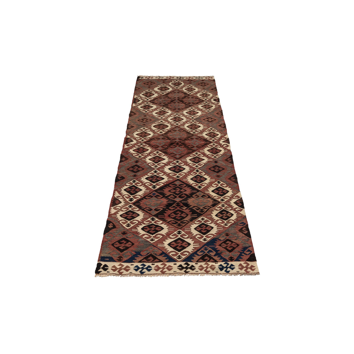 Chapiak - (2'2" x 7'8") Vintage Turkish Kilim