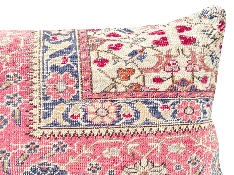 Decorative Rug Pillow Cover 16" x 24"