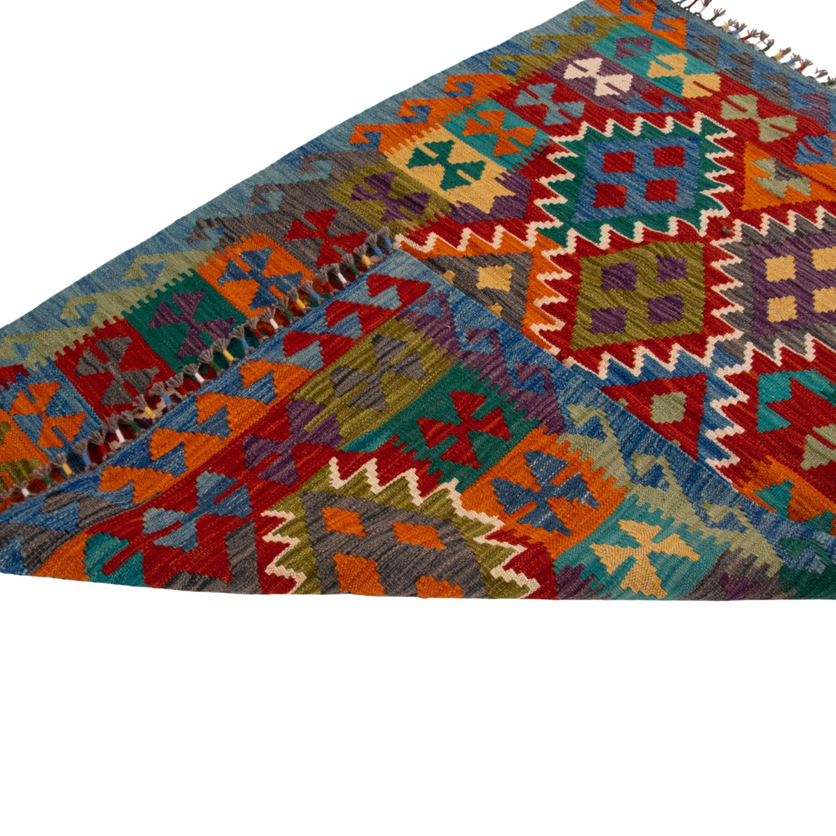 Ireksene - (3'3'' x 4'11'') Vintage Turkish Kilim