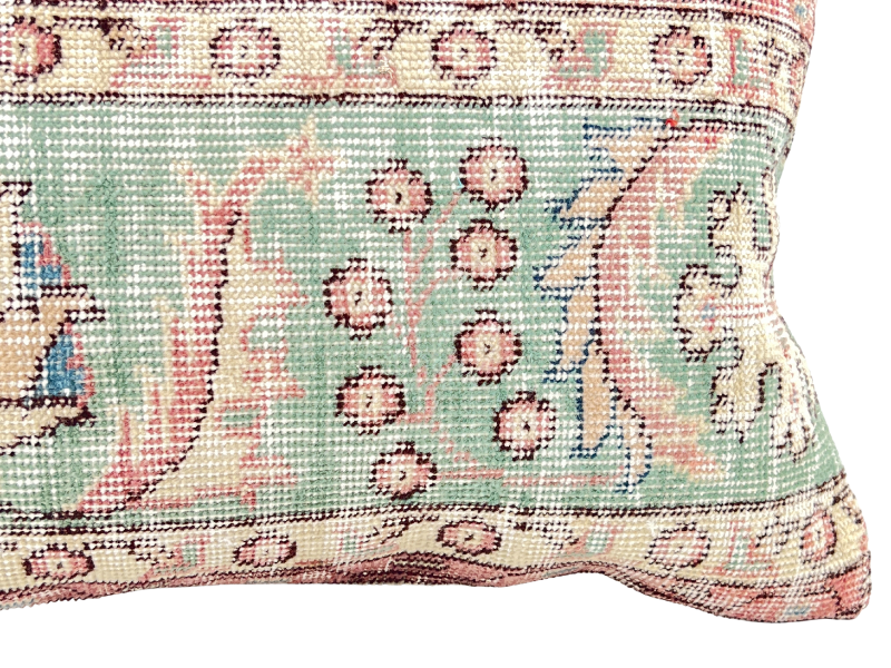 Decorative Rug Pillow Cover 16" x 24"