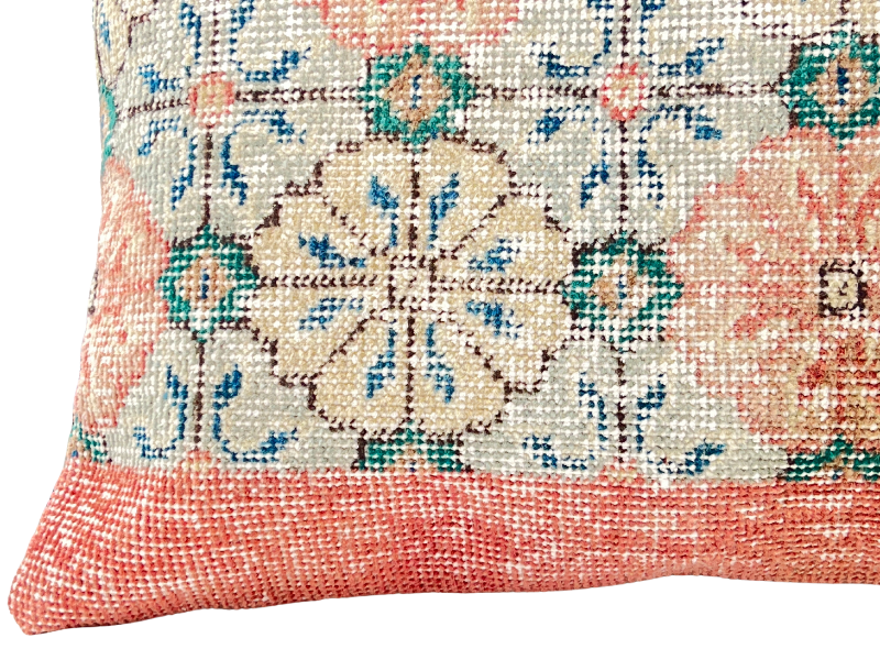 Decorative Rug Pillow Cover 16" x 24"