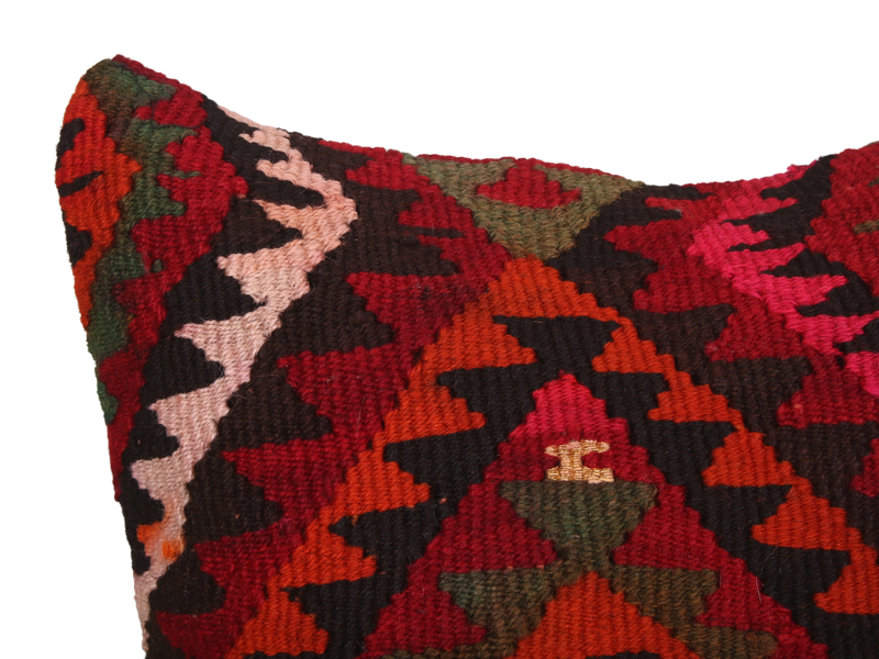 Decorative Kilim Pillow Cover 16" x 16"