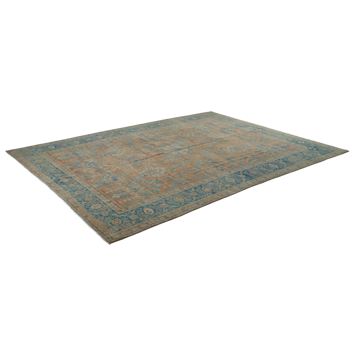 Gewran - (8'10" x 11'8") Oriental Mesopotamian Rug