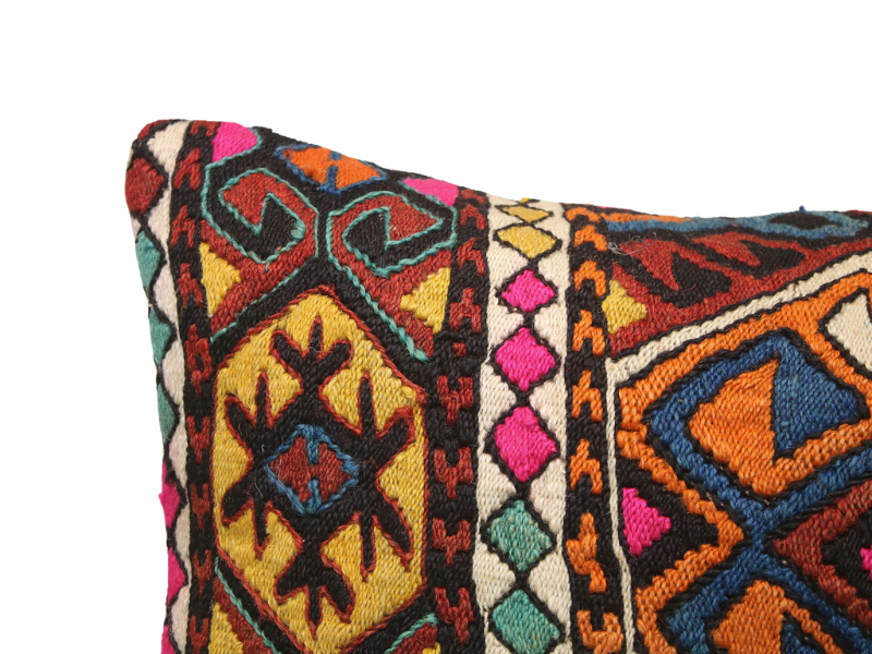 Decorative Kilim Pillow Cover 12" x 20"