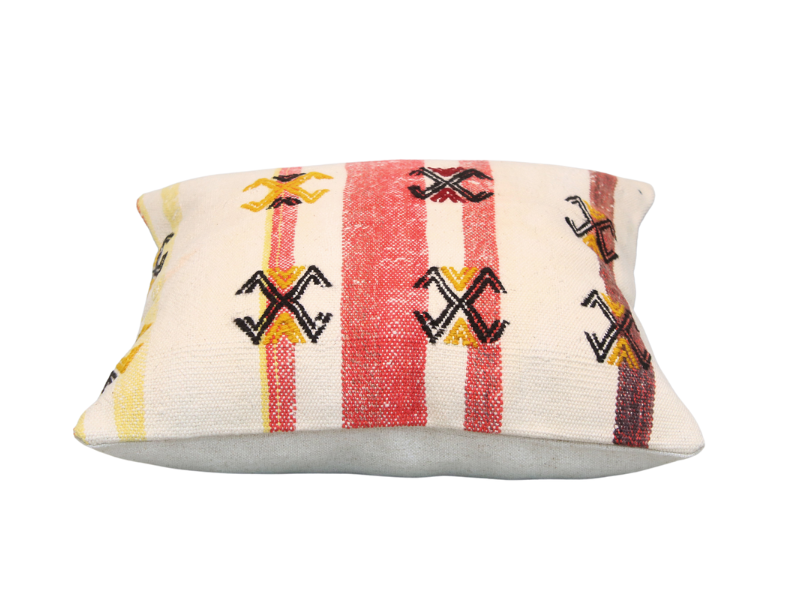 Decorative Kilim Pillow Cover 16" x 16"