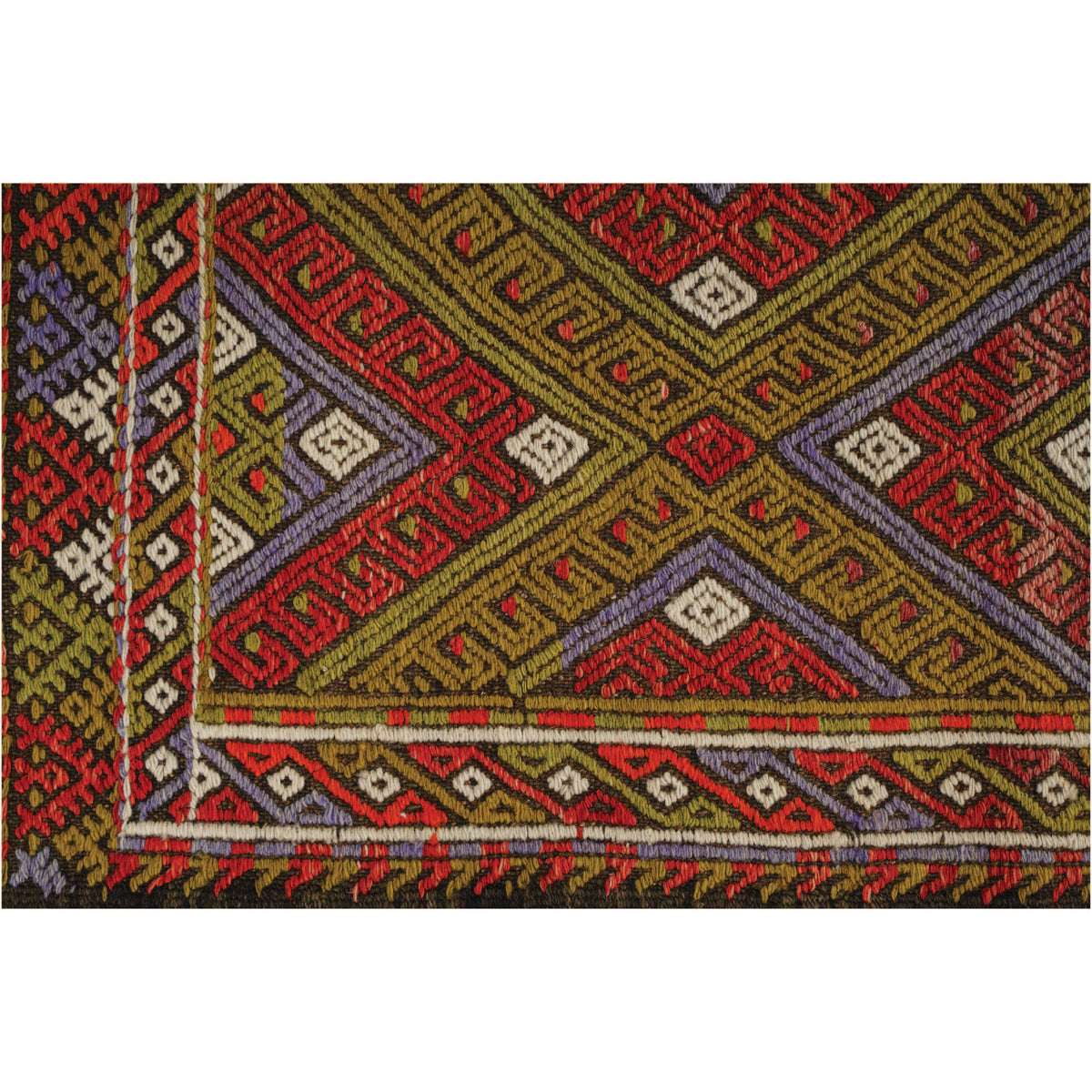 Sivrihisar - (5'5" x 7'4") Vintage Turkish Kilim