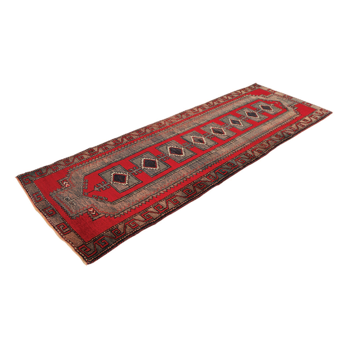 Ozbaica - (2'10" x 8'3") Anatolian Turkish Rug