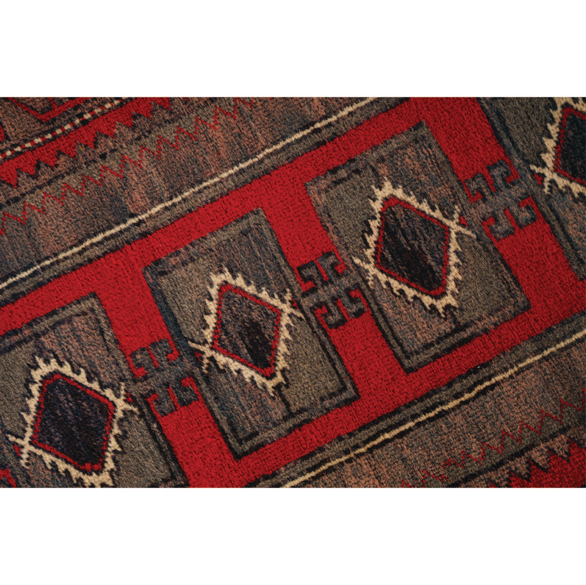 Ozbaica - (2'10" x 8'3") Anatolian Turkish Rug