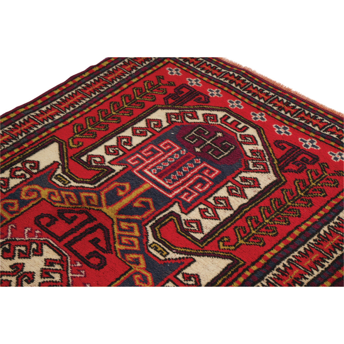 Kazakh - (2'11" x 6'8") Anatolian Turkish Rug