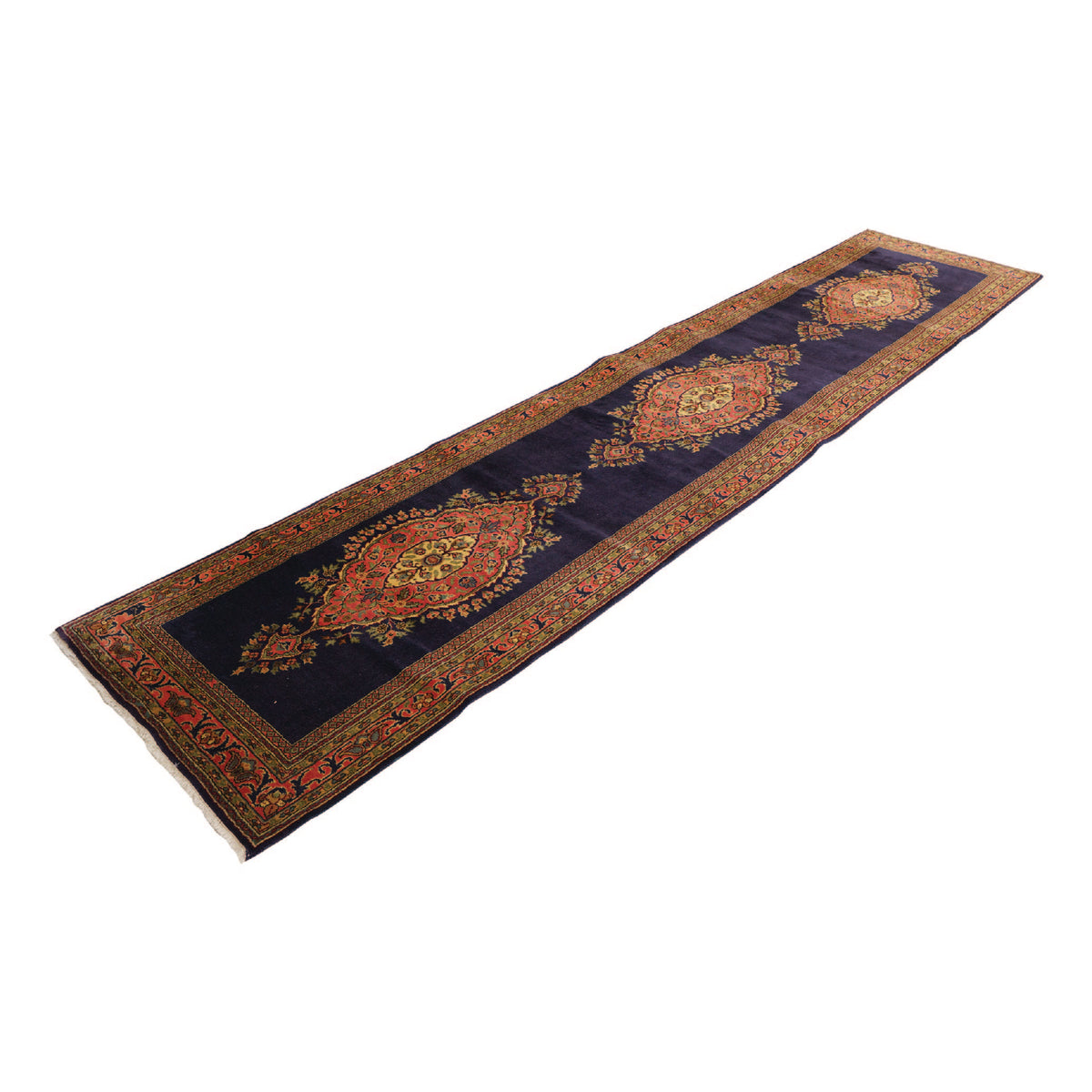 Ladique - (2'10" x 13'3") Anatolian Turkish Rug