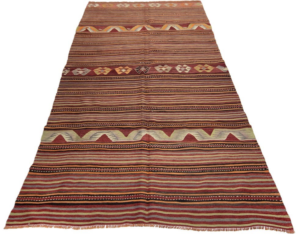 Aibasti - (2'11" x 3'10") Vintage Turkish Kilim