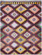 Guney - (6'7" x 8'2") Vintage Turkish Kilim